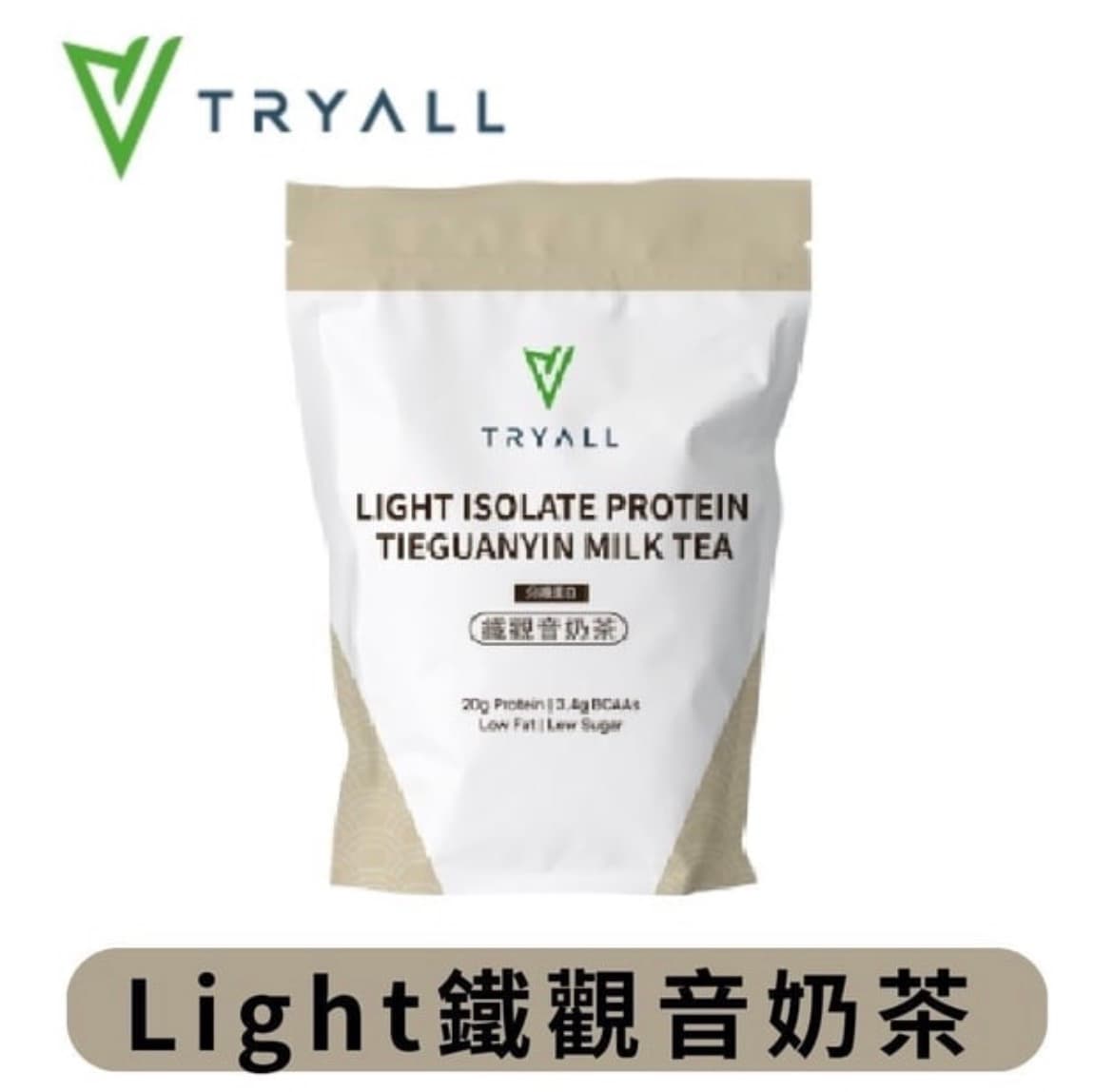 Tryall 分離乳清蛋白light- 鐵觀音奶茶風味 (500g)